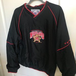 University of Maryland Vintage Pull Over Sweatshirt - Medium